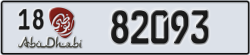 abu dhabi - code - 18 - number -82093