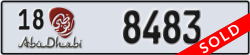 abu dhabi - code - 18 - number -8483