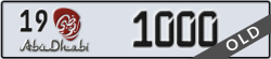 abu dhabi - code - 19 - number -1000