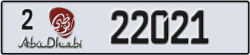 abu dhabi - code - 2 - number -21942