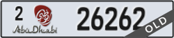 abu dhabi - code - 2 - number -26262