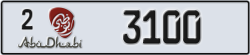 abu dhabi - code - 2 - number -3021