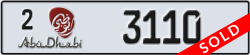 abu dhabi - code - 2 - number -3031