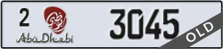 abu dhabi - code - 2 - number -3045