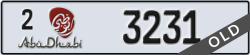abu dhabi - code - 2 - number -3231