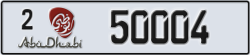 abu dhabi - code - 2 - number -50004