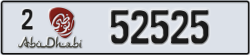 abu dhabi - code - 2 - number -52525