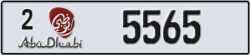 abu dhabi - code - 2 - number -5565