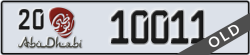 abu dhabi - code - 20 - number -10011