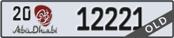 abu dhabi - code - 20 - number -12221