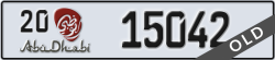 abu dhabi - code - 20 - number -15042