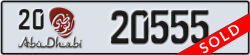 abu dhabi - code - 20 - number -20555
