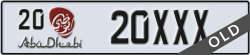 abu dhabi - code - 20 - number -20XXX