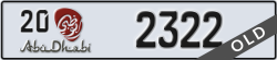 abu dhabi - code - 20 - number -2322