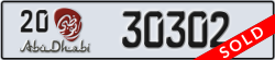 abu dhabi - code - 20 - number -30302