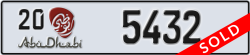 abu dhabi - code - 20 - number -5432