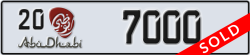abu dhabi - code - 20 - number -7000