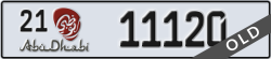 abu dhabi - code - 21 - number -11120