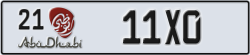 abu dhabi - code - 21 - number -11X0