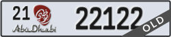 abu dhabi - code - 21 - number -22122