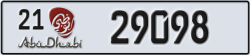 abu dhabi - code - 21 - number -29098