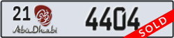 abu dhabi - code - 21 - number -4404