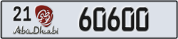 abu dhabi - code - 21 - number -60600