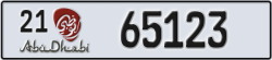 abu dhabi - code - 21 - number -65123