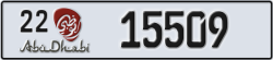 abu dhabi - code - 22 - number -15509