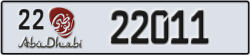 abu dhabi - code - 22 - number -22011