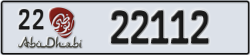 abu dhabi - code - 22 - number -22112