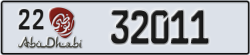 abu dhabi - code - 22 - number -32011