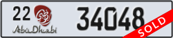 abu dhabi - code - 22 - number -34048