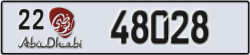 abu dhabi - code - 22 - number -48028