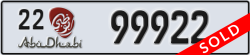 abu dhabi - code - 22 - number -99922