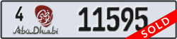 abu dhabi - code - 4 - number -11595
