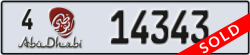 abu dhabi - code - 4 - number -14343