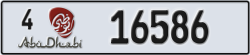 abu dhabi - code - 4 - number -16586