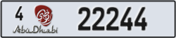 abu dhabi - code - 4 - number -22165