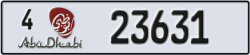 abu dhabi - code - 4 - number -23631