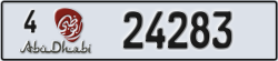 abu dhabi - code - 4 - number -24283