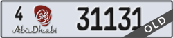 abu dhabi - code - 4 - number -31131