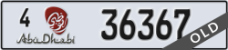 abu dhabi - code - 4 - number -36367