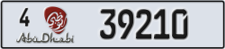 abu dhabi - code - 4 - number -39210