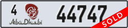 abu dhabi - code - 4 - number -44747