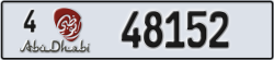 abu dhabi - code - 4 - number -48152