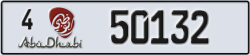abu dhabi - code - 4 - number -50132
