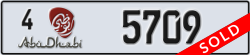 abu dhabi - code - 4 - number -5709