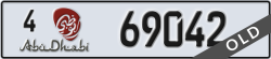 abu dhabi - code - 4 - number -69042
