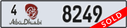 abu dhabi - code - 4 - number -8249